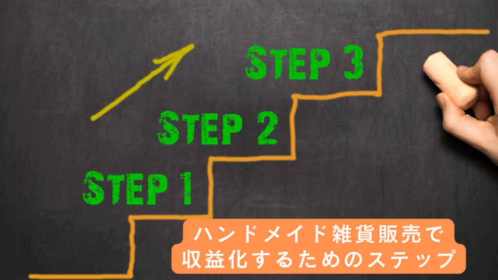 ハンドメイド雑貨販売で収益化するためのステップ